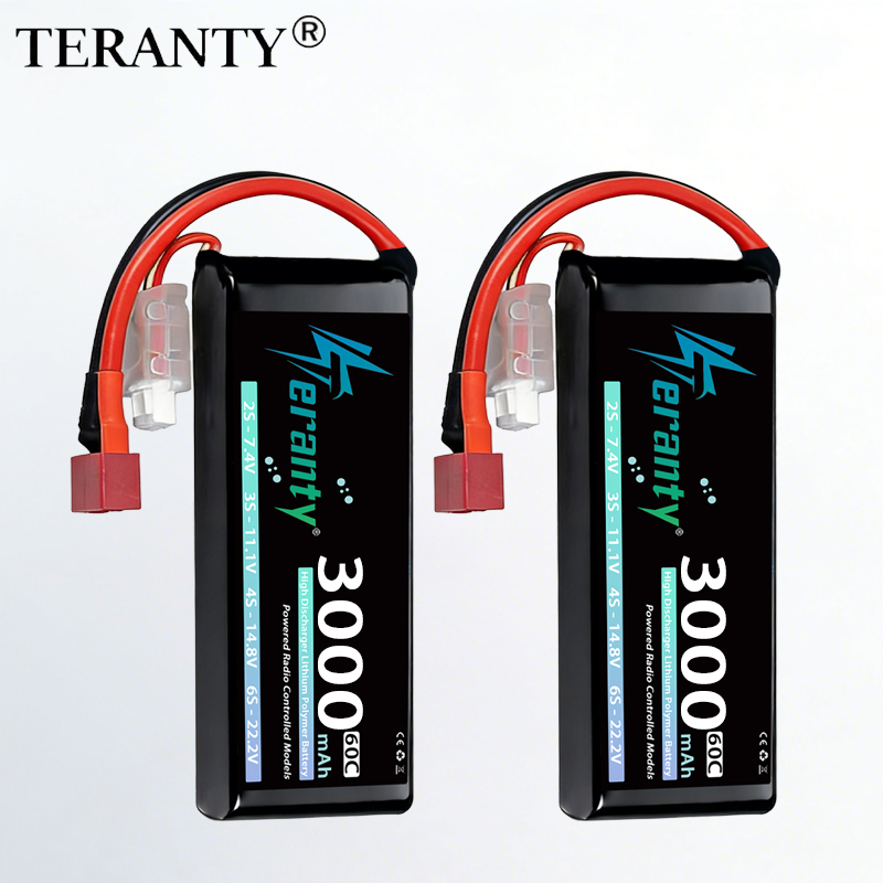 Rc Hobby Drone - Batteria Lipo TERANTY 2S 3000mAh 7.4V