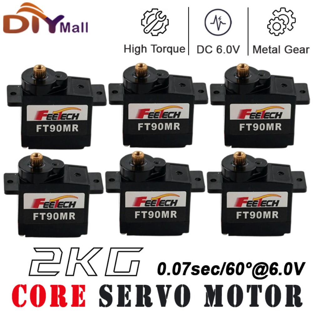 Rc Hobby Drone - 1/2/4 PCS Feetech FT90M Digital Metal