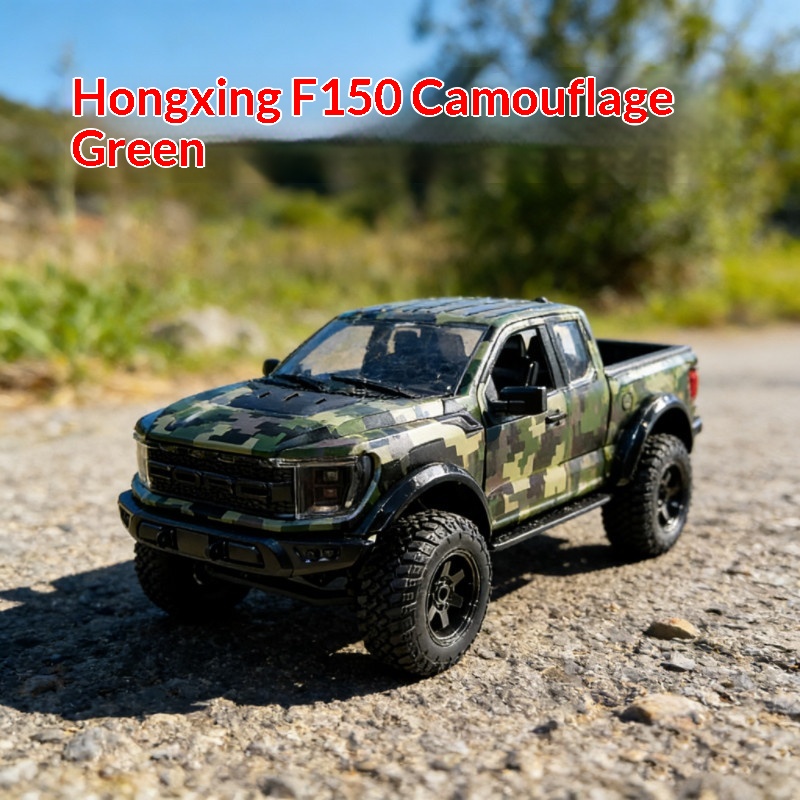 Rc Hobby Off Road - Hongxing F150 RC Crawler Nuovo Camouflage