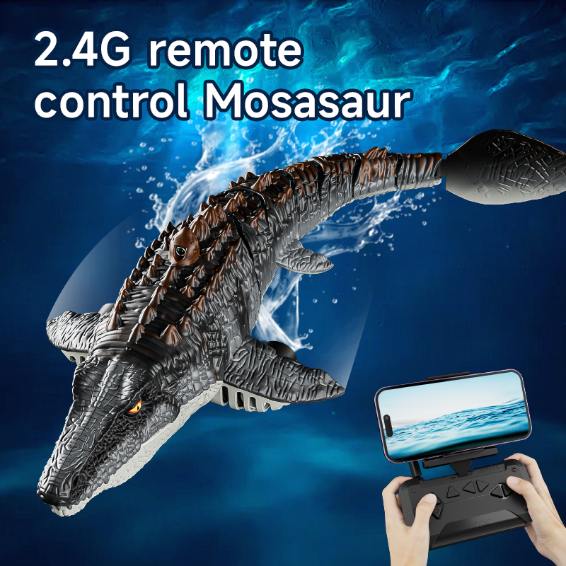 Rc Hobby Grade Boat - S11 Barche di dinosauro telecomandate da