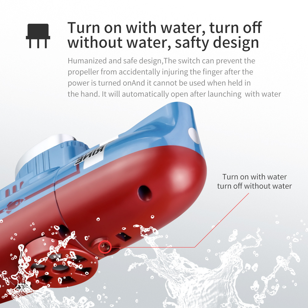 Rc Hobby Grade Boat - Mini Sottomarino RC per Bambini -