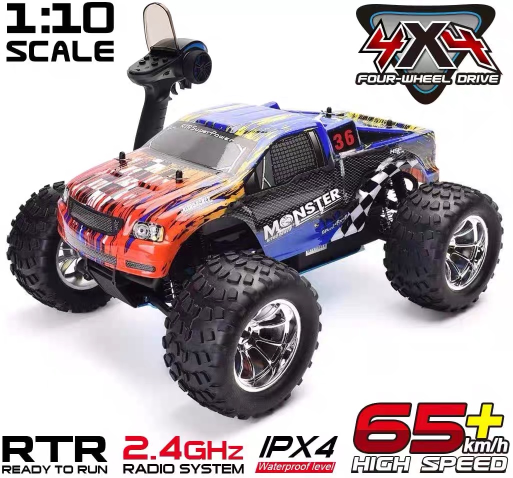 Rc Hobby Off Road - HSP RC Camion Scala 1:10 Nitro