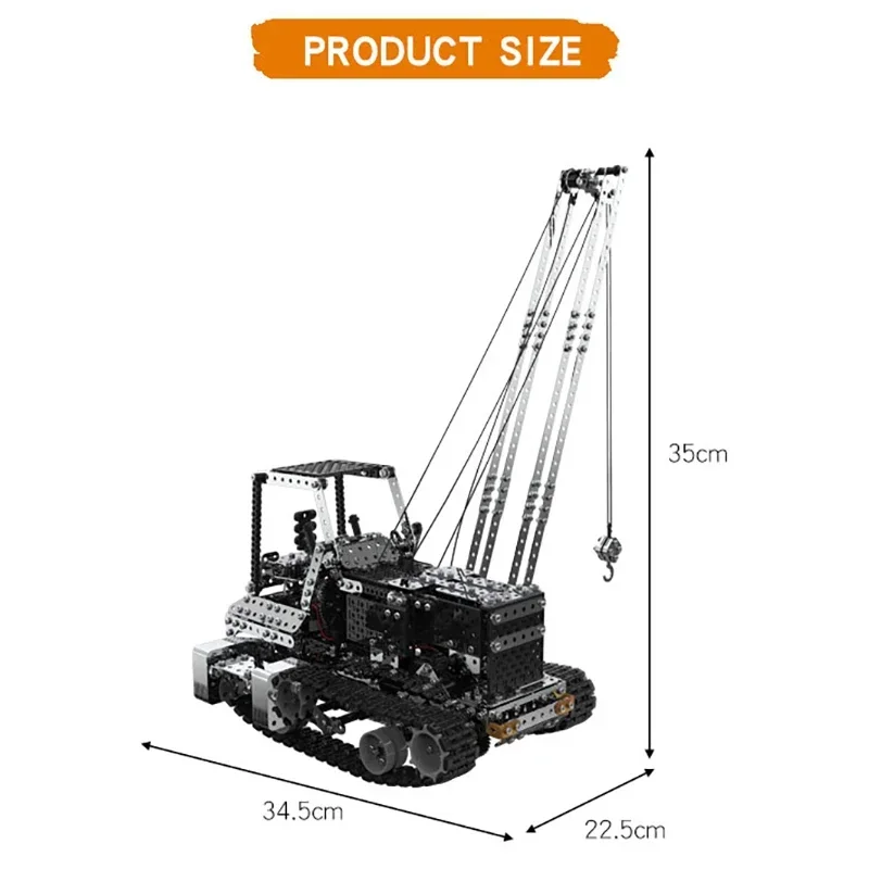 Gru RC in Metallo Fai-da-Te co - Rc Hobby Toys recensione e prezzo