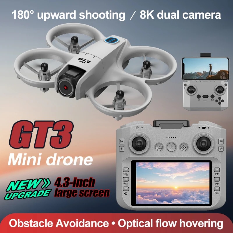 Nuovo Drone GT3 Max 2026 8K 5G - Gyroscope Rc Module recensione e prezzo