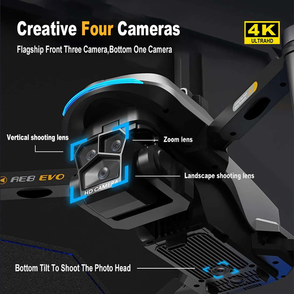 Drone AE8 EVO GPS 8K Professio - Rc Hobby China recensione e prezzo